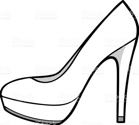 cartoon high heel shoe|cartoon white heels.